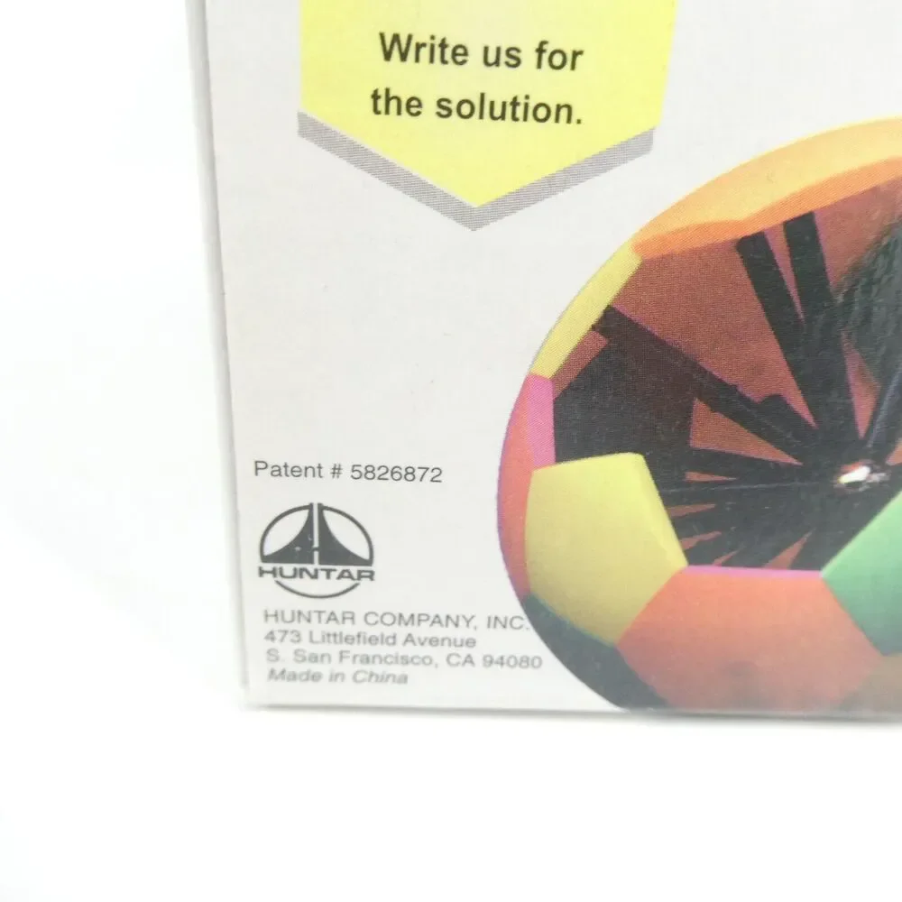 Mind Madness Jr. Magnetic Puzzle Ball Vintage Huntar 1990s w/Box